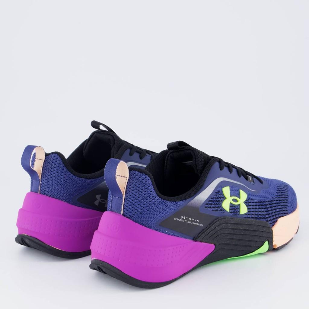 Tênis Under Armour Tribase Reps 2 Se Marinho E Roxo