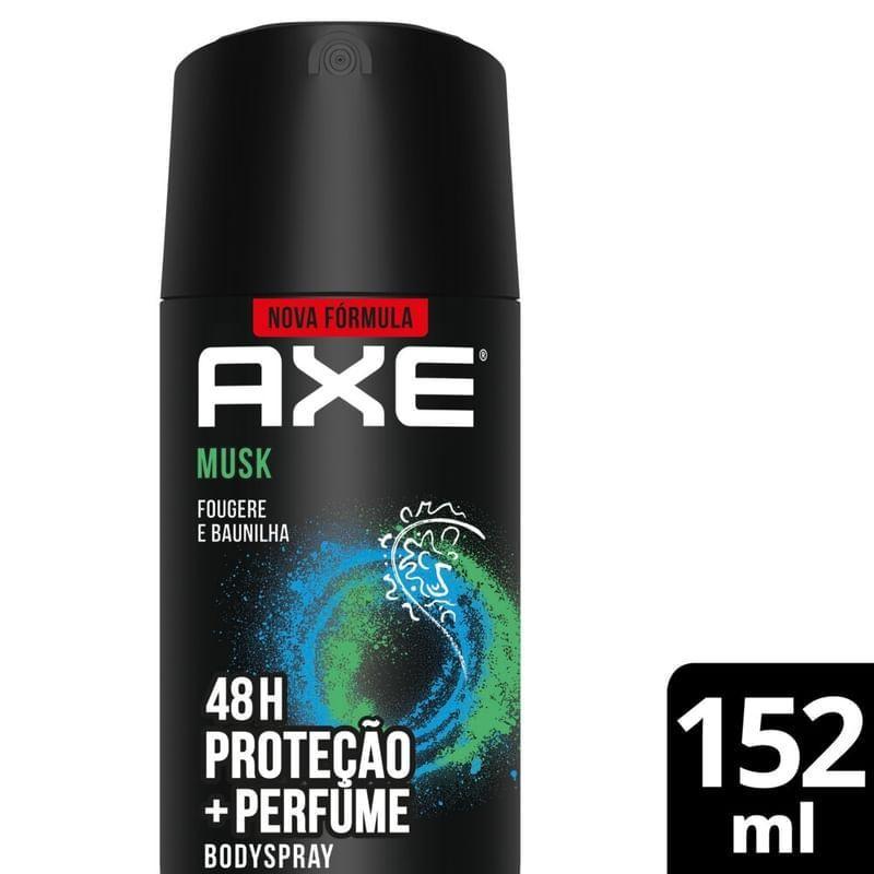Desodorante Antitranspirante Axe Musk Fougere E Baunilha 152ml