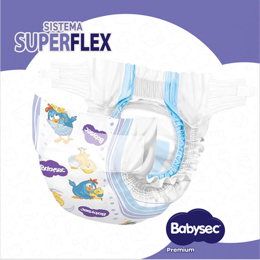 Fralda Descartável Babysec Premium Hiper Xg 56 Unidades