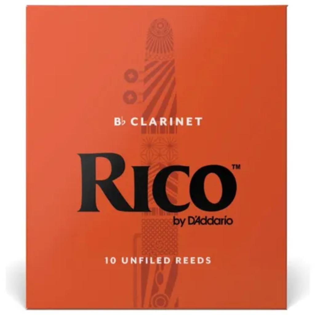 Palheta Rico Clarinet Madeira Bambu