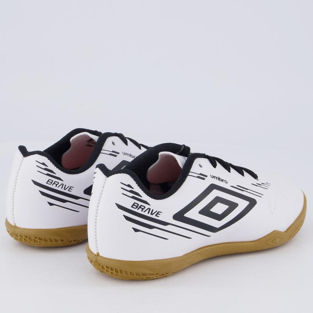 Chuteira Umbro Brave Futsal Juvenil Branca