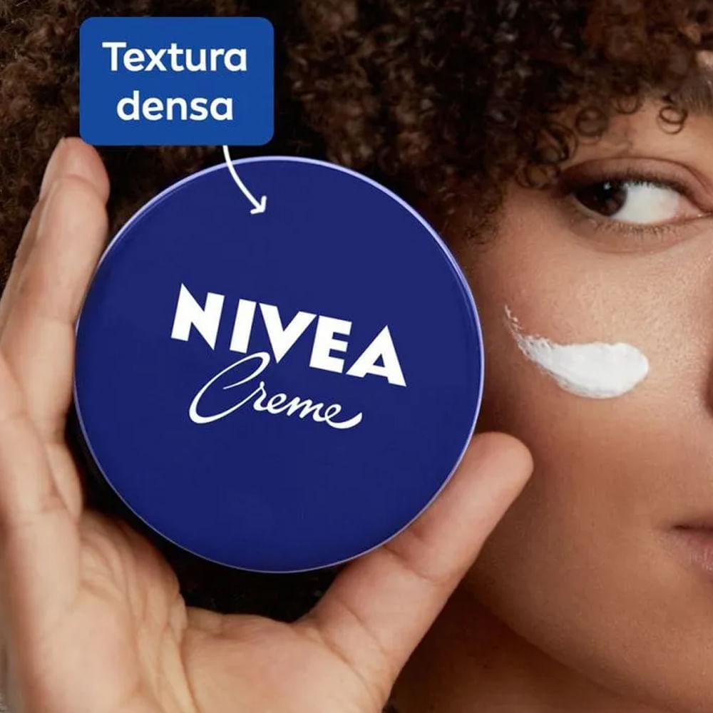 Kit Nivea Care Creme Hidratante Latinha Azul 56g + Hidratante Facial Nutritivo 7 Em 1 100g