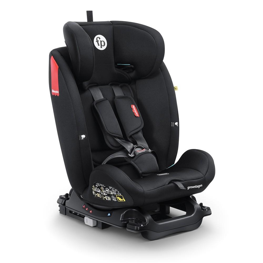 Cadeira De Carro Infantil Isofix Growstages Preto Fisher Price