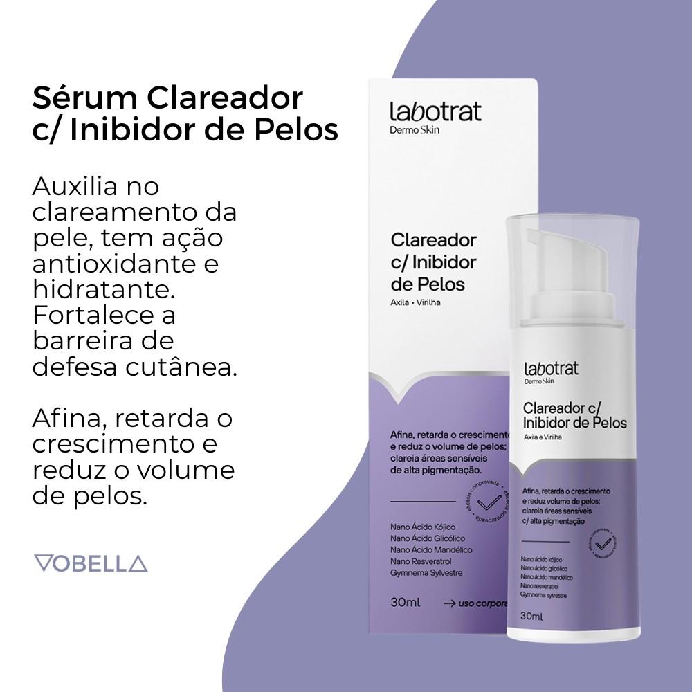 Sérum Clareador E Inibidor Pelos Axila Virilha Labotrat 30ml