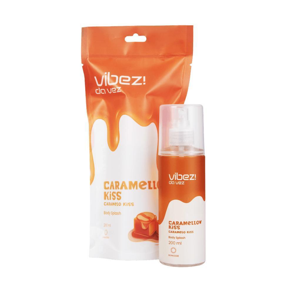 Kit 2 Body Splash Vibez Da Vez Caramellow Kiss