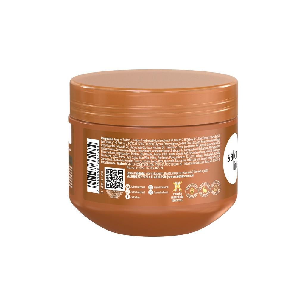 Máscara Matizador Chocolate Meu Liso 300g