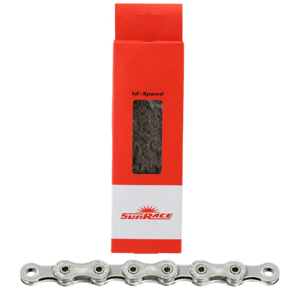Corrente Fina Sunrace 12 Velocidades C Power Link 126 Elos Mtb E Speed