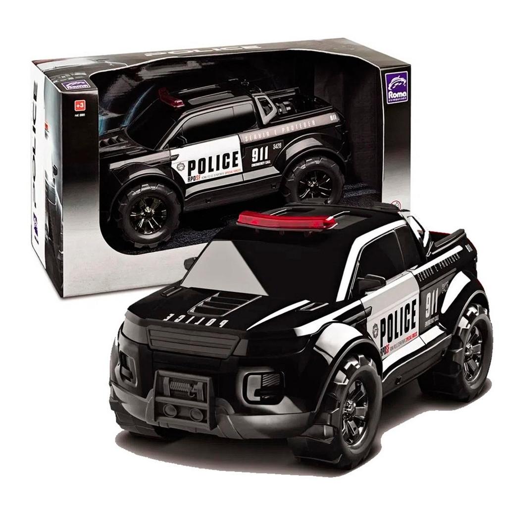 Carrinho Pick Up Force Police Polícia Giroflex 0991 Roma