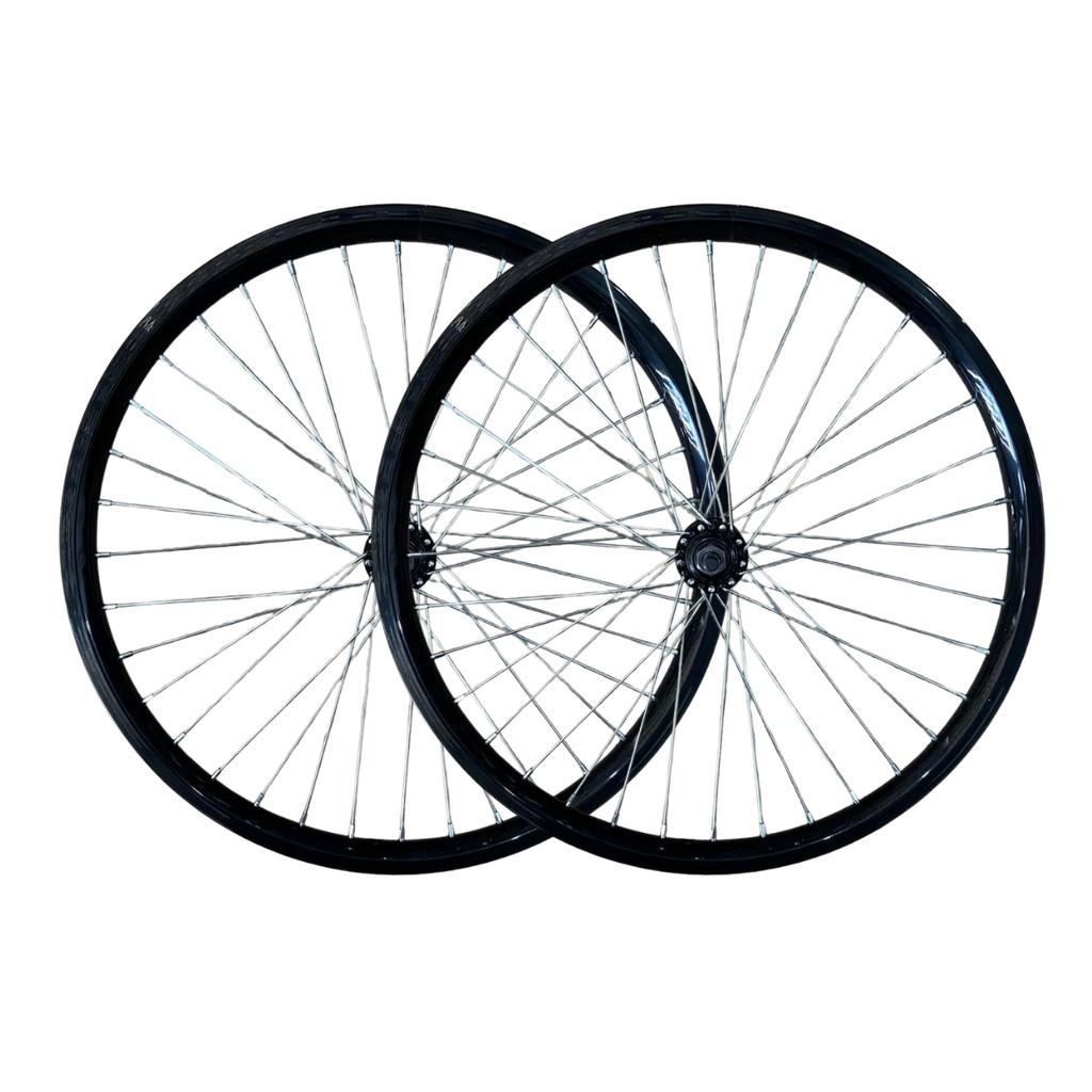Par De Roda Aro 20 36 Furos Vzan Montada E Centrada Para Bmx