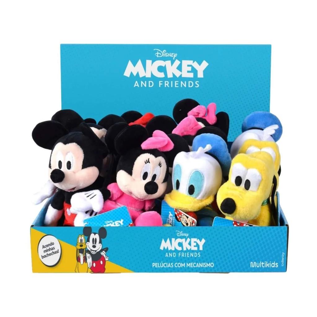 Pelúcia Mickey E Amigos Sortida E Unitária Multikids