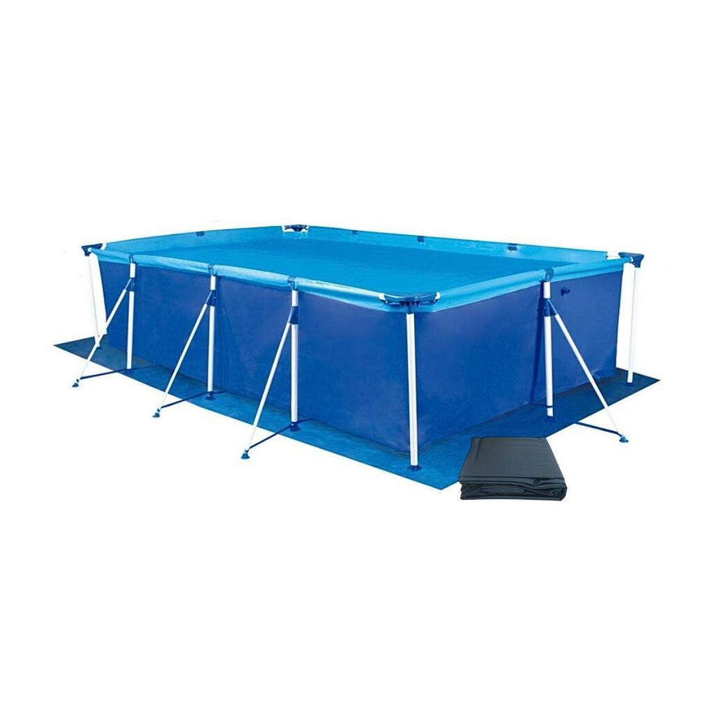 Piscina Capa E Forro Mor 6200 Litros Retangular Estruturada Premium