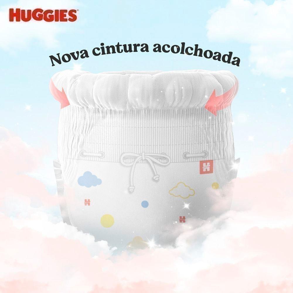 Fralda Huggies Pants Roupinha Proteção Acolchoada Tamanho M Pacote Hiper 72 Unidades Descartáveis