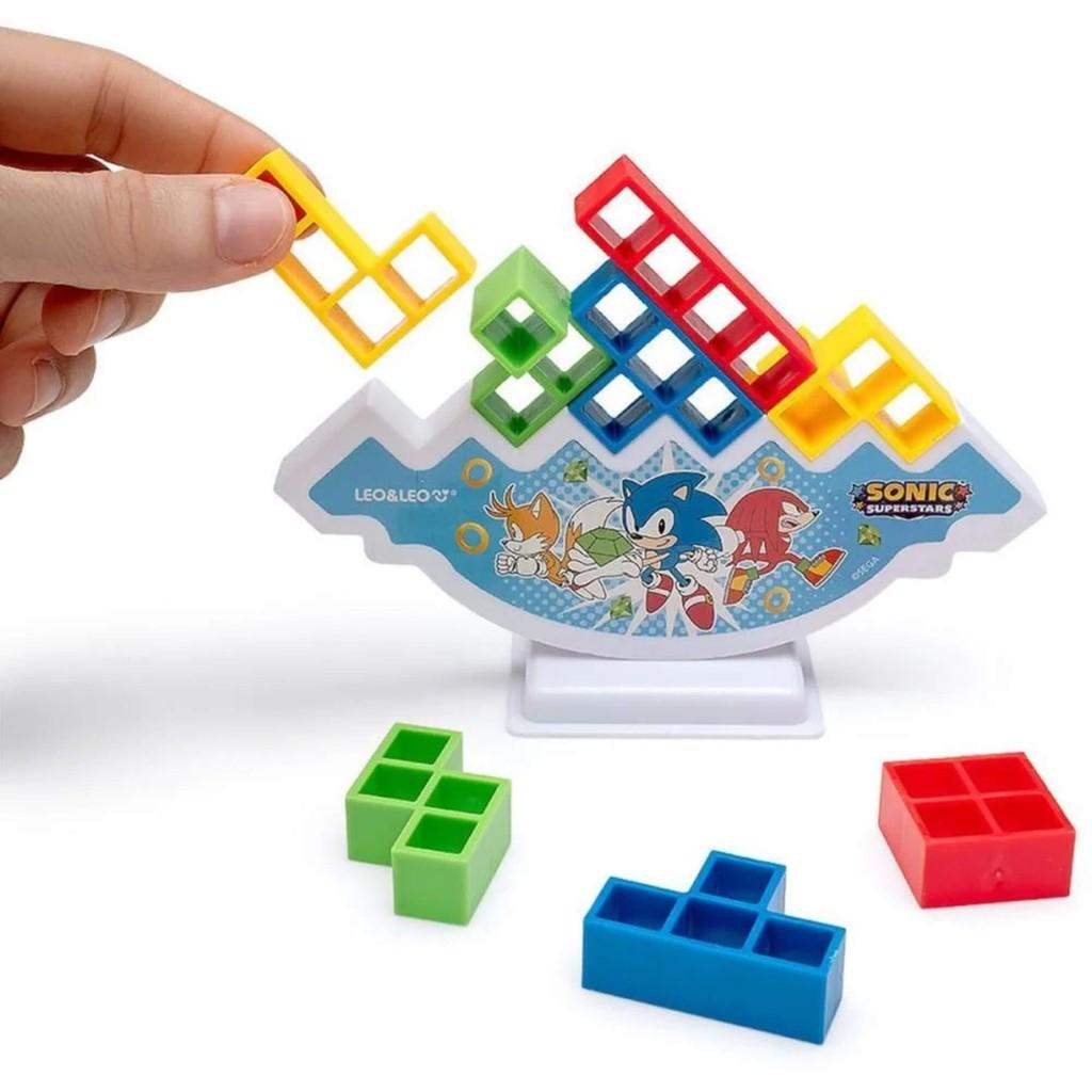 Jogo De Raciocínio Mestre Do Equilíbrio Sonic +3 Anos Leonora