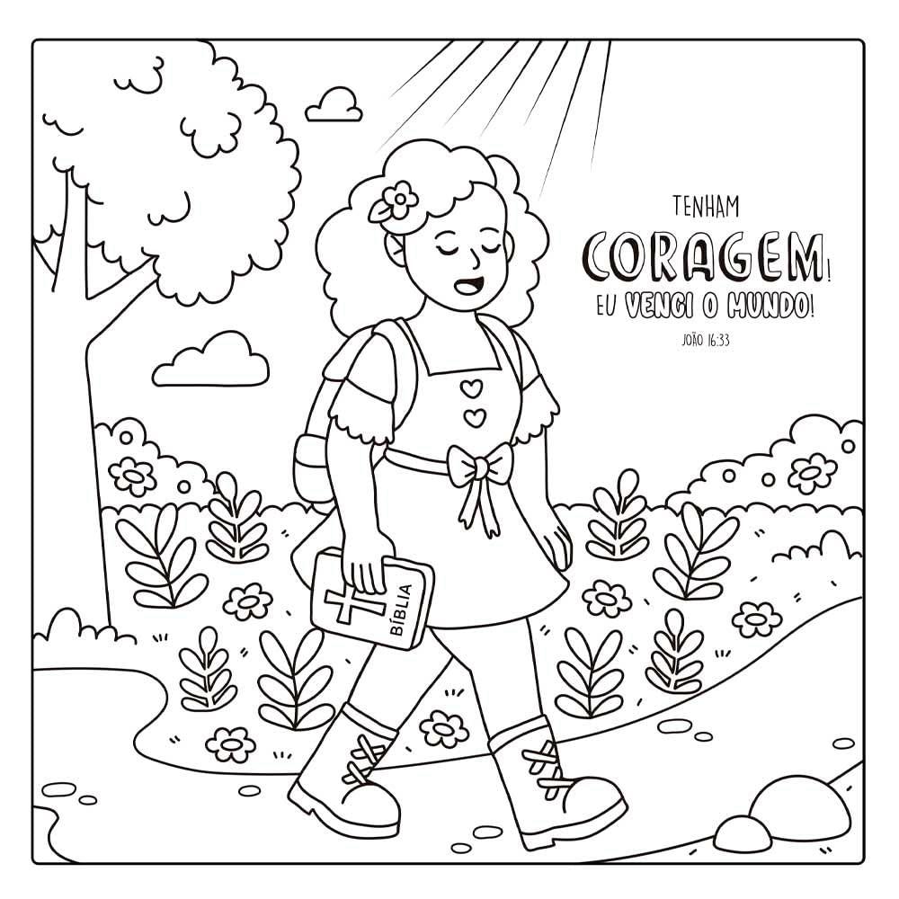 Colorindo Com Jesus Livro De Colorir