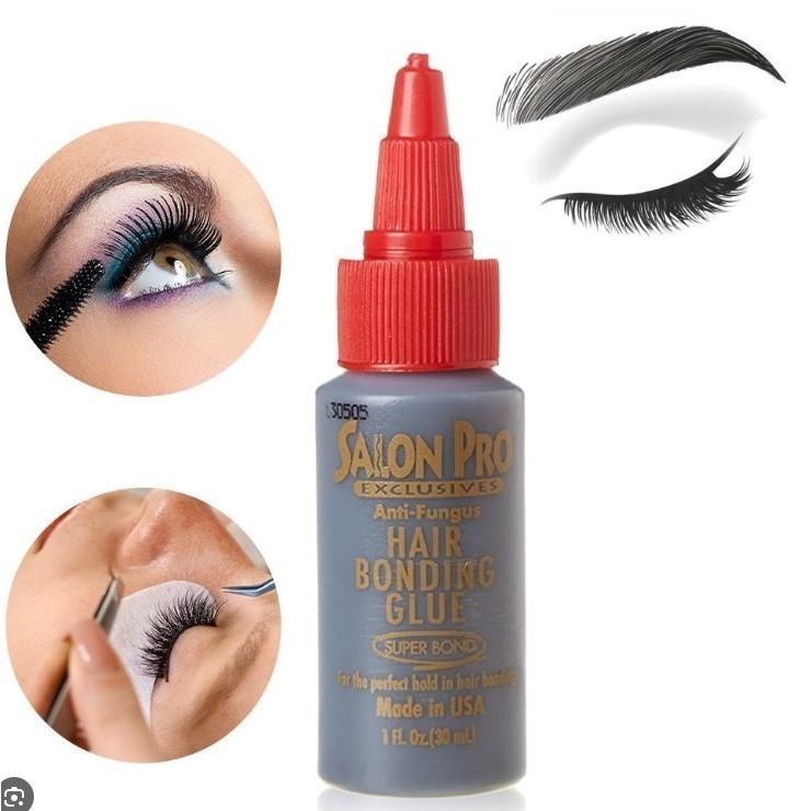 New Show Conjunto De 1 Caixa Com Cílios Postiços 6D Mink 20p/30p-tufos Sem Nó+ 1 Cola 30ml Salon PRO