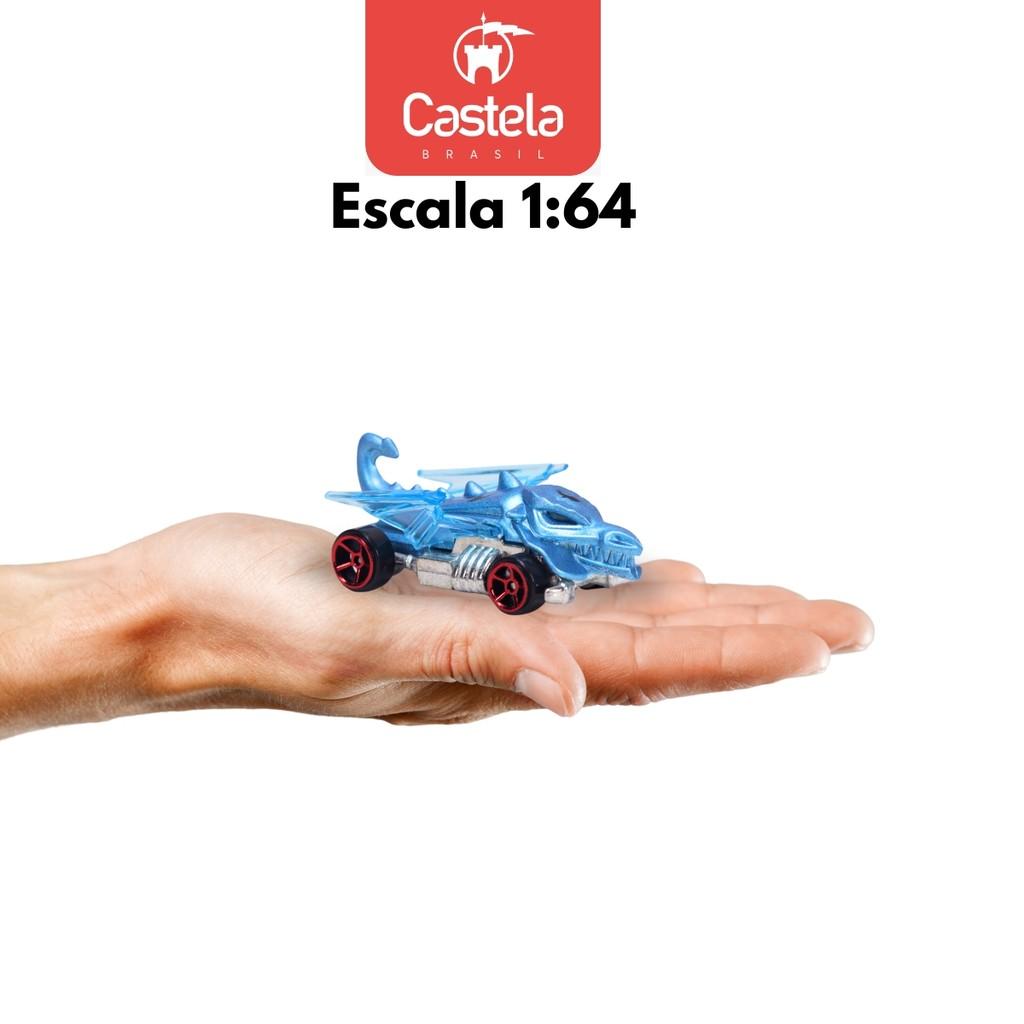 Pack 10 Carrinhos Miniatura Esportivos Die-cast 1 64 - Castela