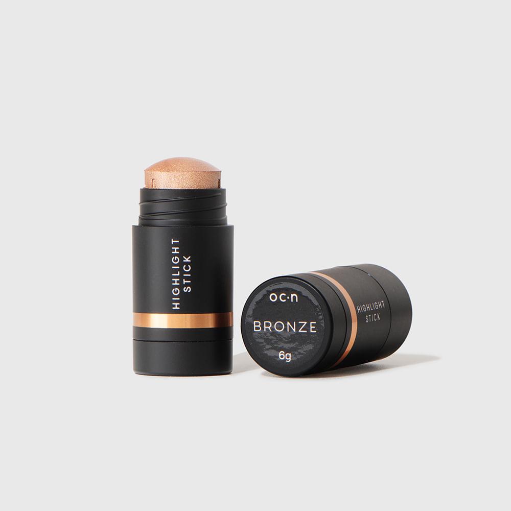 Kit Mini Iluminador Em Bastão + Mini Blush Em Bastão Coral (2 Produtos)