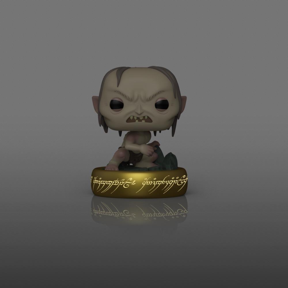 Boneco Funko Pop O Senhor Dos Anéis - Gollum (glow)