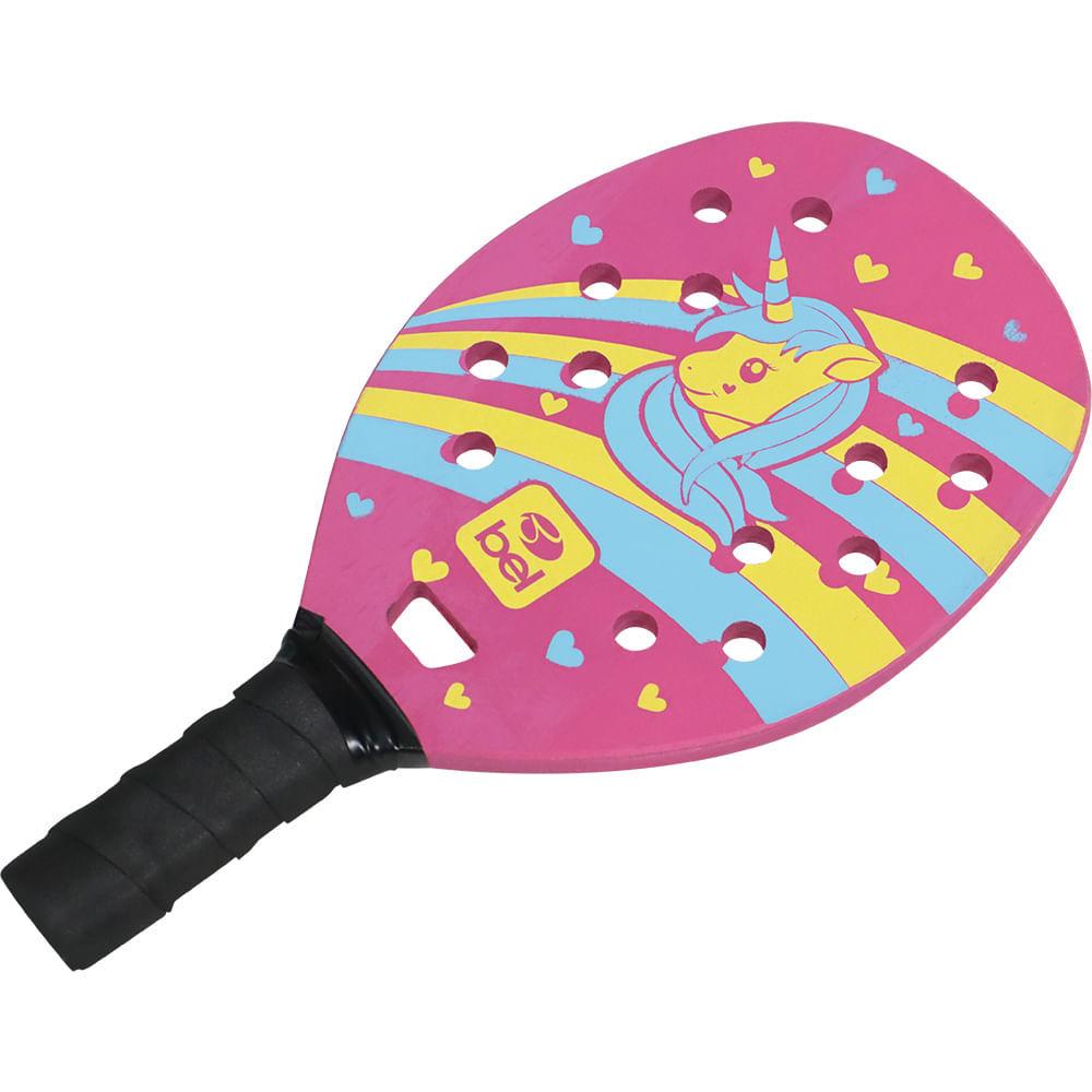 Kit Beach Tennis Iniciante Unicórnio Bel