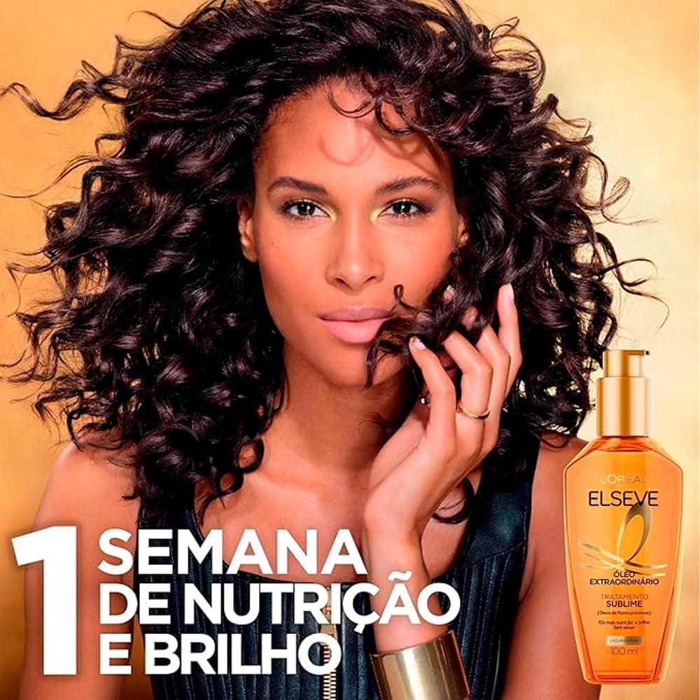 Kit Elseve Sérum Leave In Liso Dos Sonhos + Óleo Extraordinário - 100ml