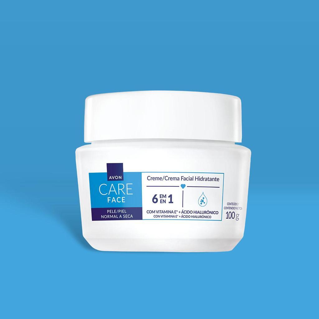 Creme Facial Hidratante 6 Em 1 Avon Care 100g