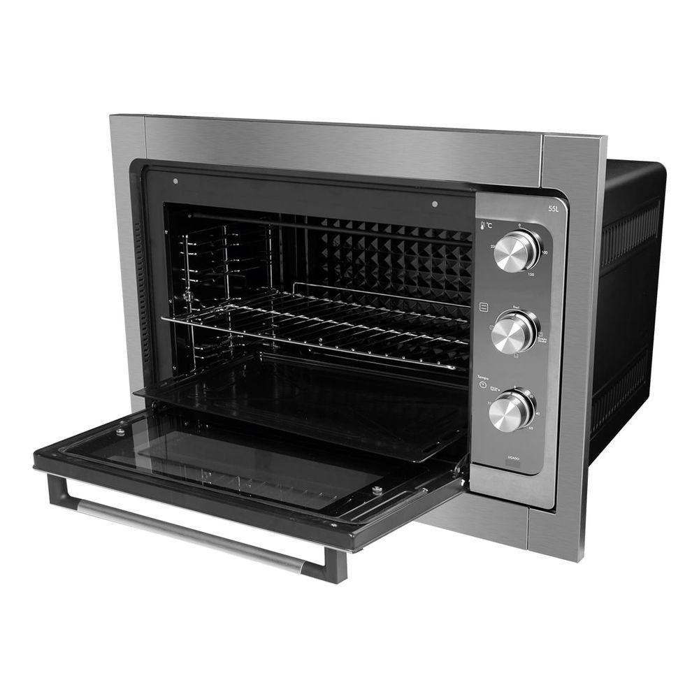 Forno Elétrico De Embutir Philco Pfe55e Esmaltado 55L 110V