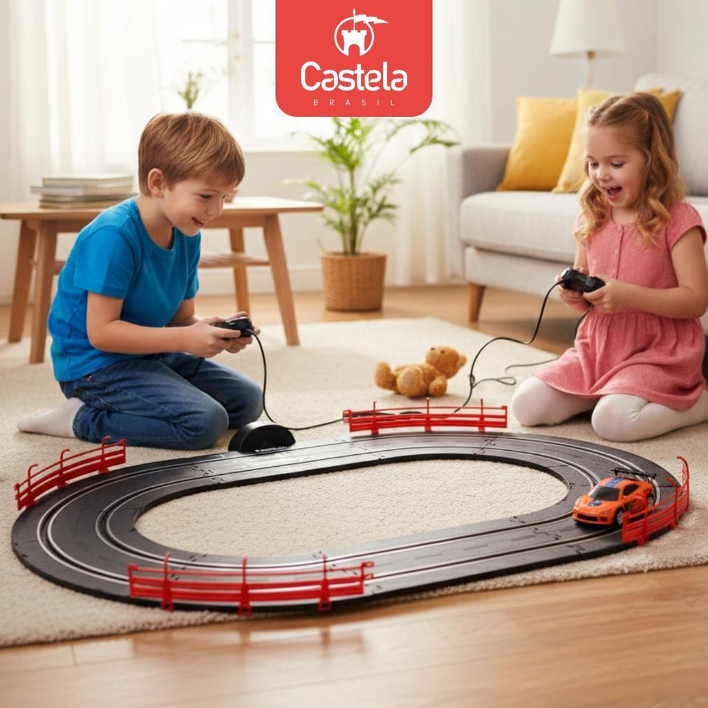 Pista De Carro De Corrida Autorama De Controle Remoto - Castela
