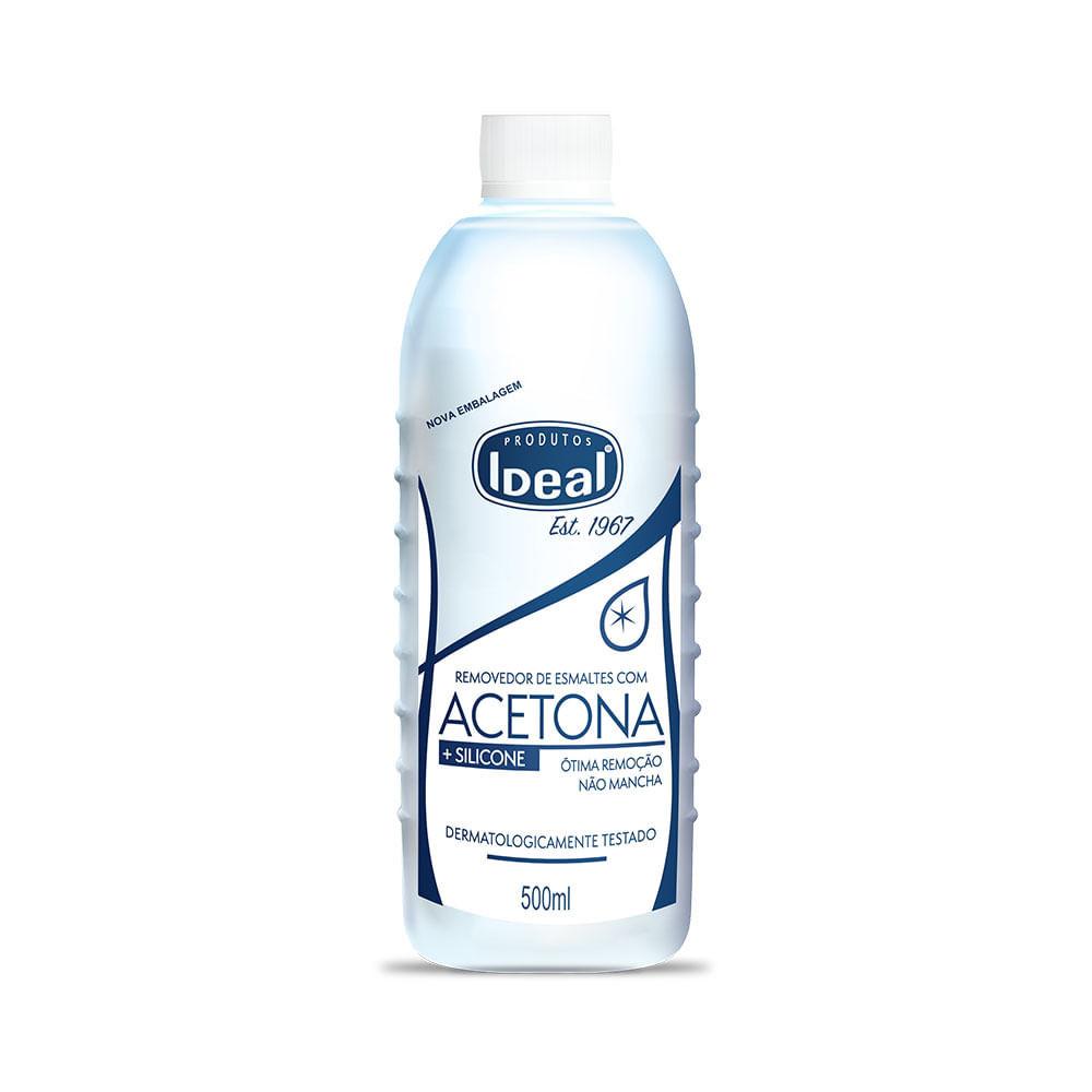 Removedor De Esmalte Ideal Com Silicone 500ml