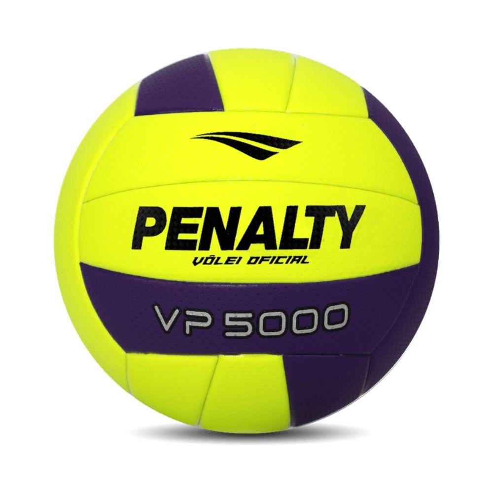 Bola De Vôlei Penalty Vp 5000 X Oficial Indoor Amarela ULTRA Fusion Evacel Pu Super Soft
