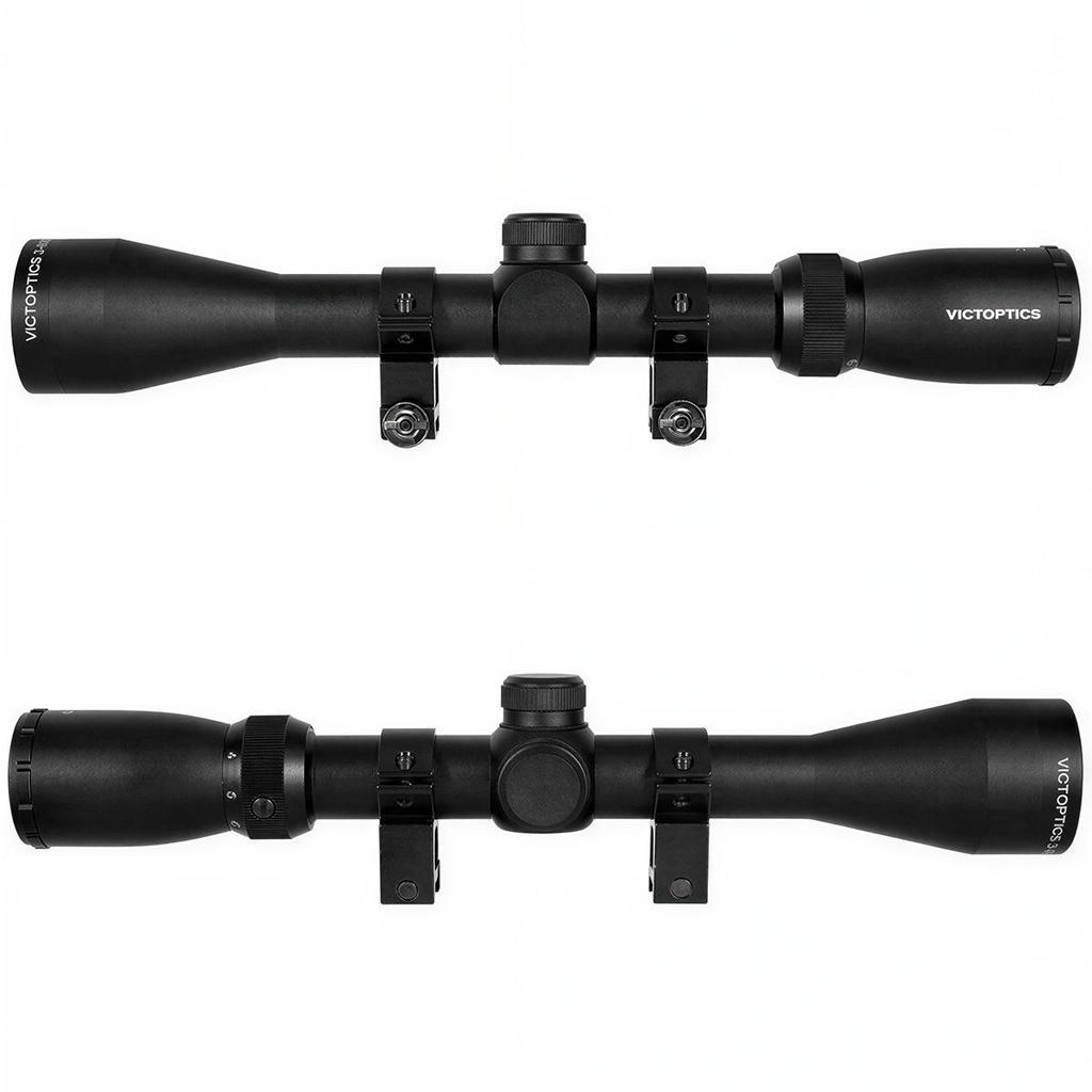 Luneta Carabina Pressao Pac 3-9x40 Victopics Trilho 20mm