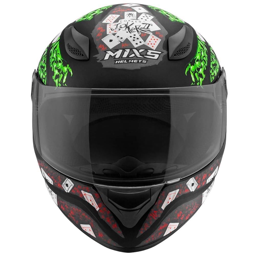 Capacete Mixs Fokker Joker Fosco Motoqueiro Proteção