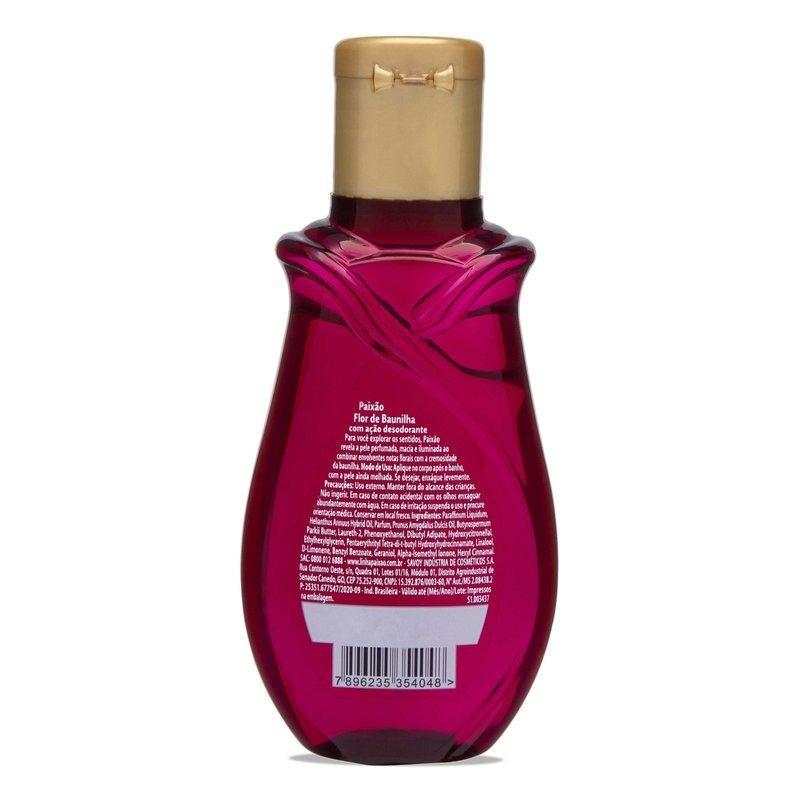 Óleo Deo Corporal Paixão Flor De Baunilha 100ml
