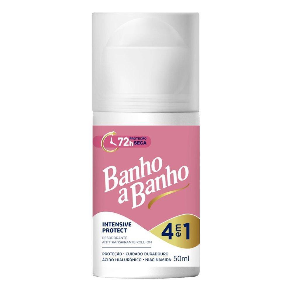 Desodorante Banho A Banho Roll-on Feminino Intensive Protect 50ml