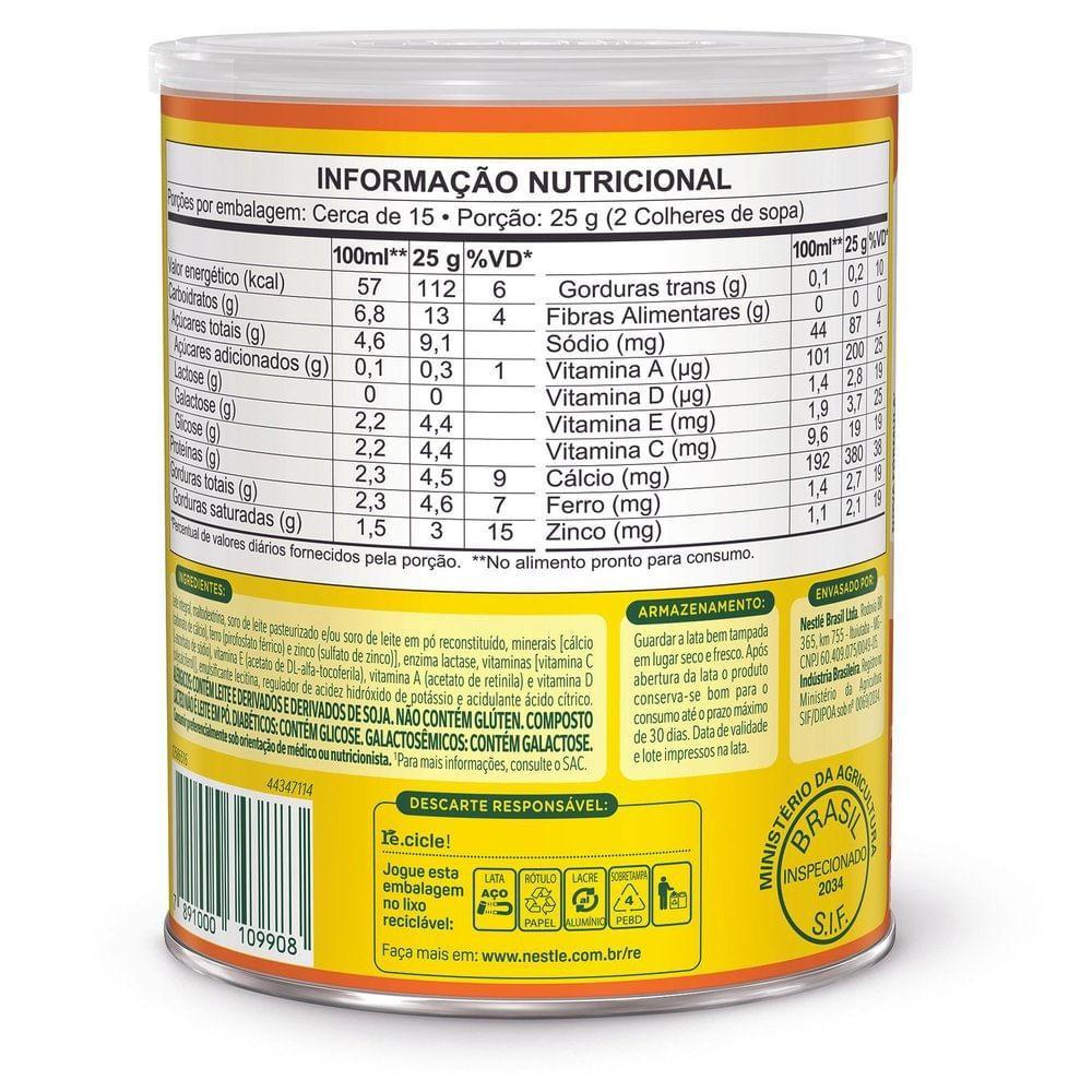 Composto Lácteo Ninho Zero Lactose 380g