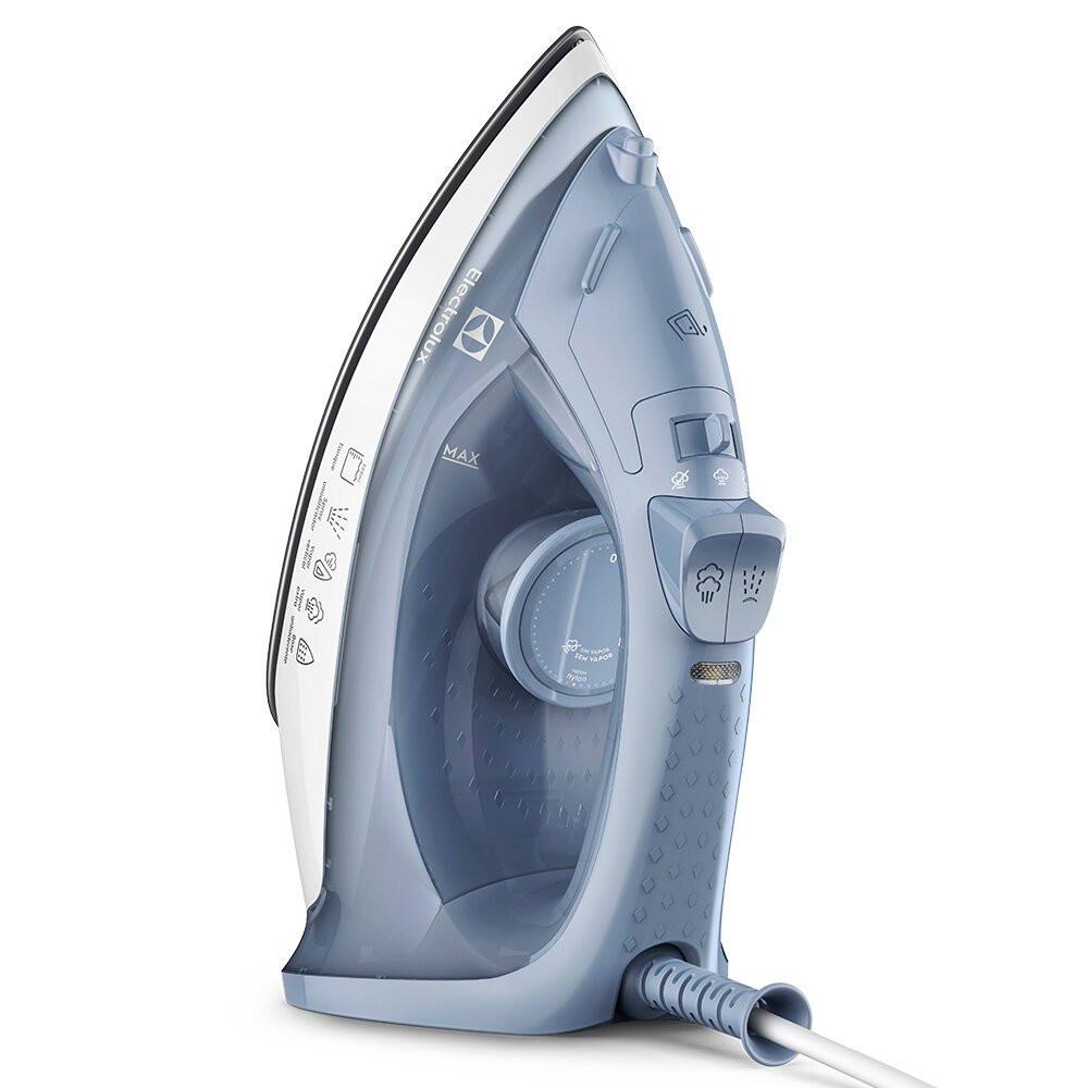 Ferro De Passar A Vapor E Seco Electrolux Efficient Base Antiaderente - Esi10