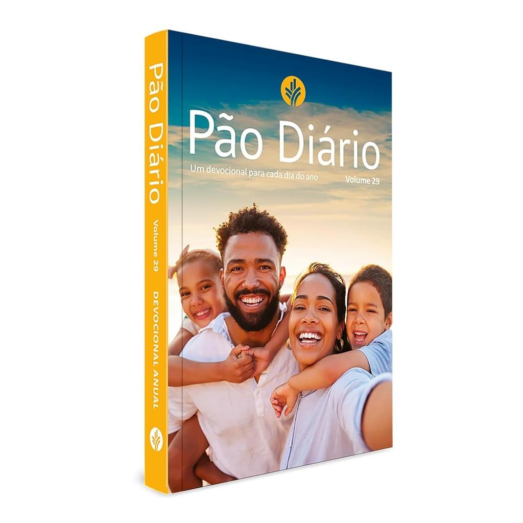 Kit Com 4 Devocional Pão Diário 2026 Vol. 29 Familia