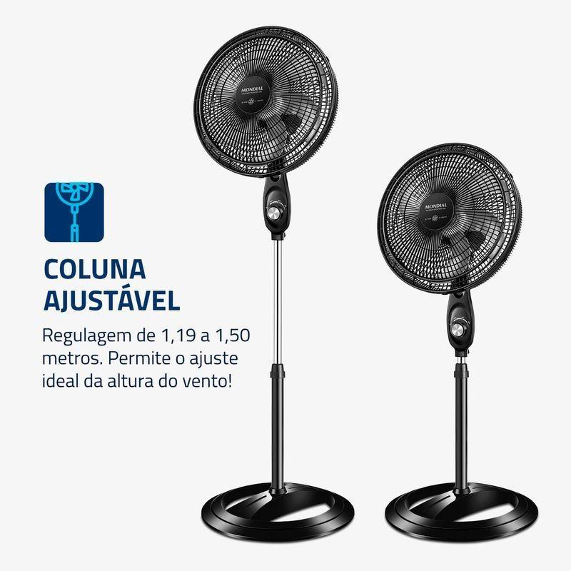 Ventilador De Coluna Super Power 40cm 140W Vsp40cnb Mondial