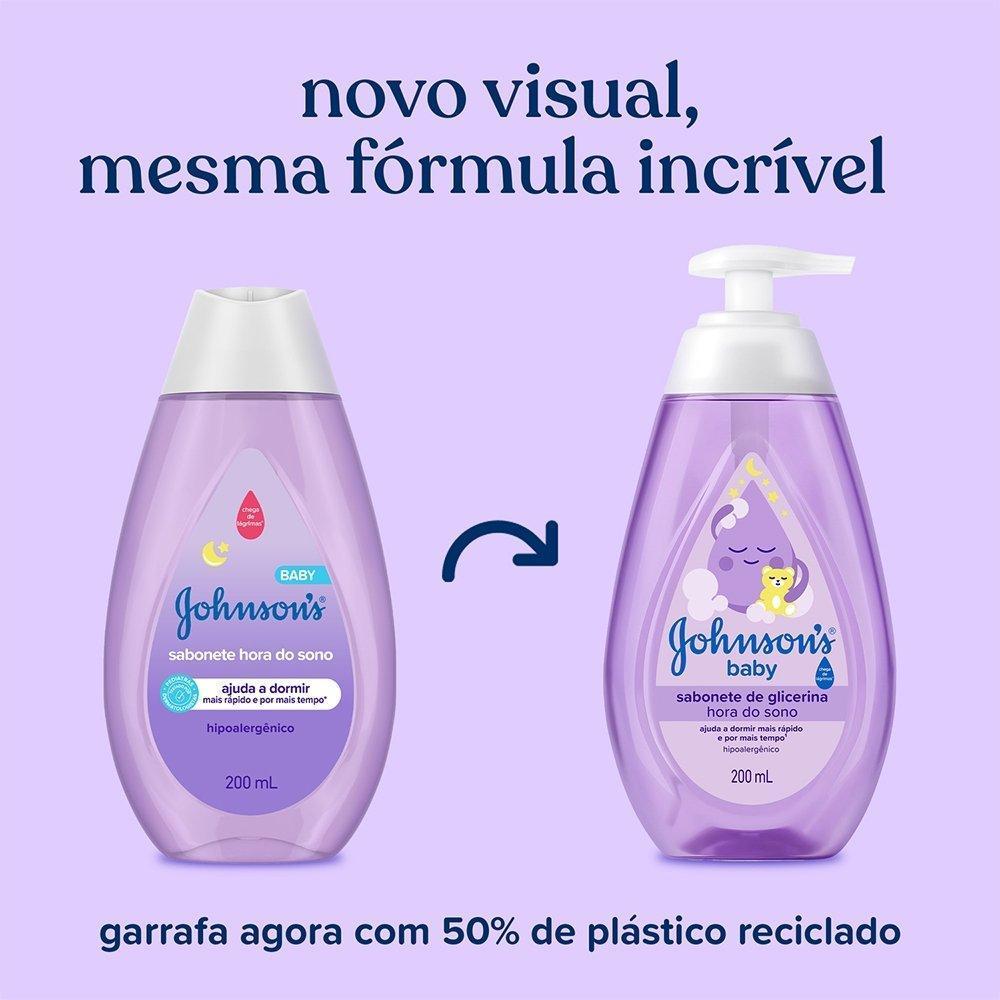 Sabonete Líquido Johnson Baby Hora Do Sono Relaxante 200ml