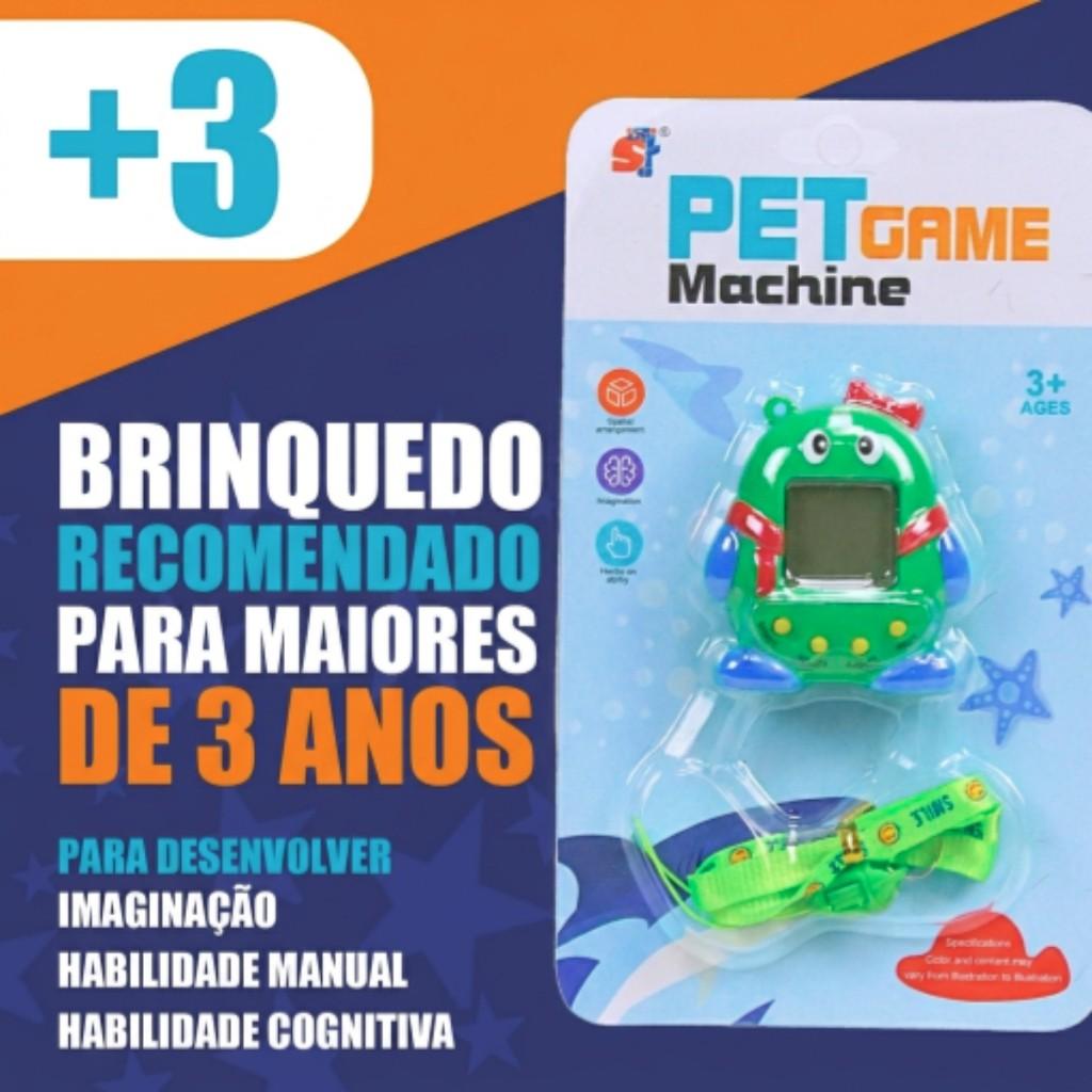 Bichinho Virtual Tamagotchi Animais Novo Modelo Nostálgico Original Retro Brinquedo Criança Pet Castela