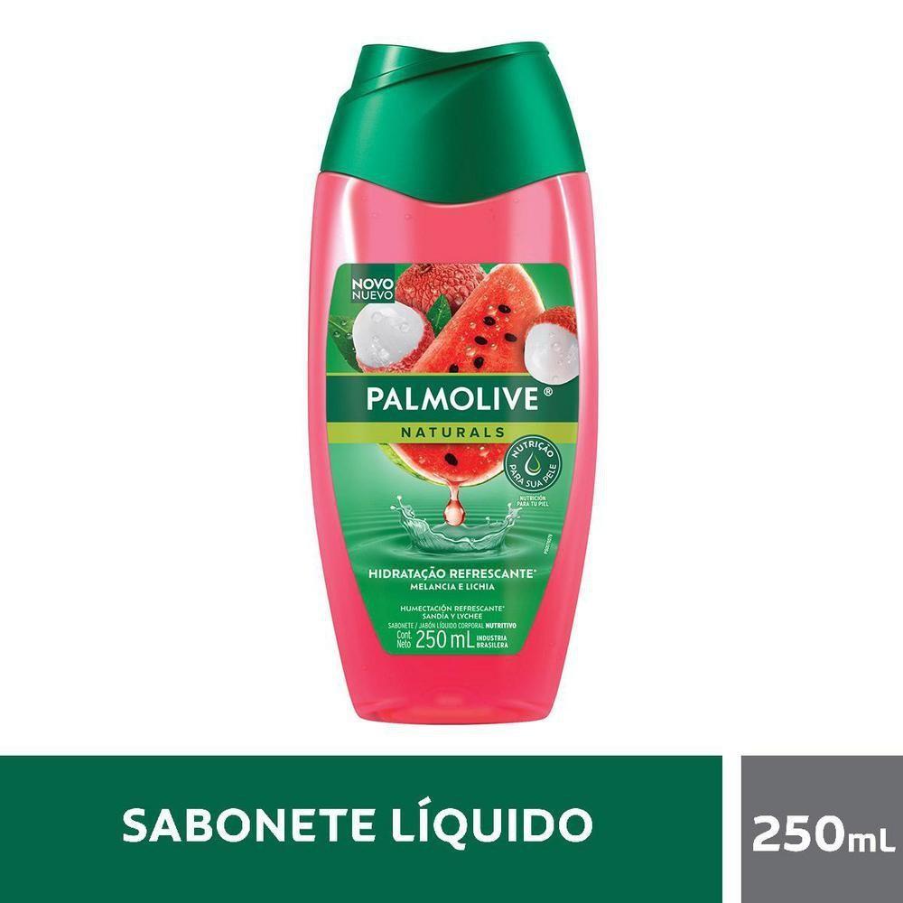 Sabonete Líquido Palmolive Naturals Hidratação Refrescante Melancia E Lichia 250ml
