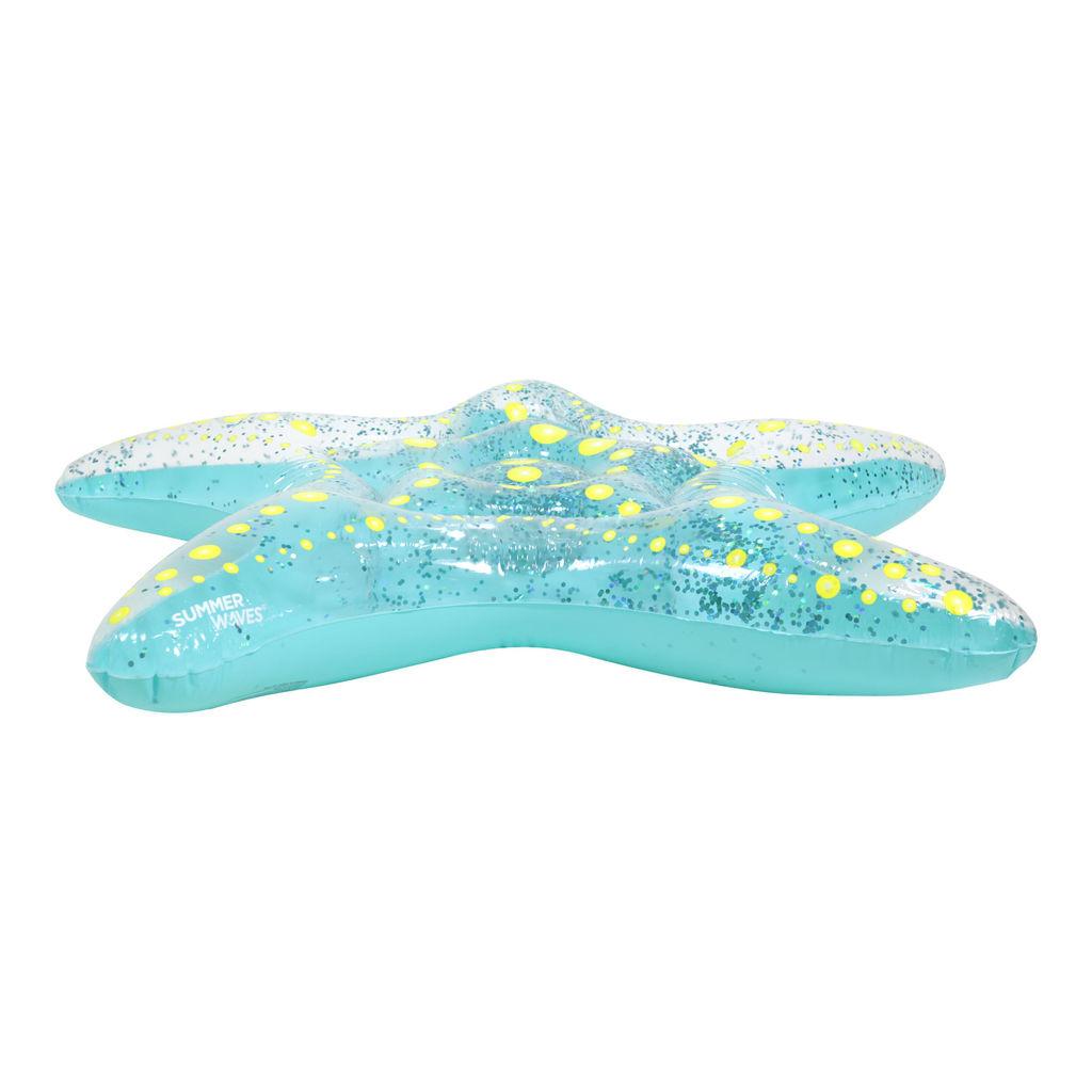 Boia Inflável Estrela Do Mar Com Glitter Bel