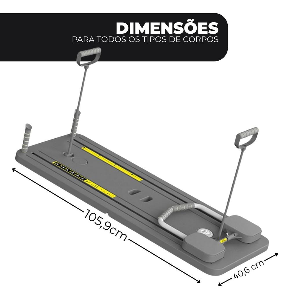 Prancha De Deslizamento Portátil 8 Em 1 Para Pilates Exercício Multifuncional Equipamento Core Tippi