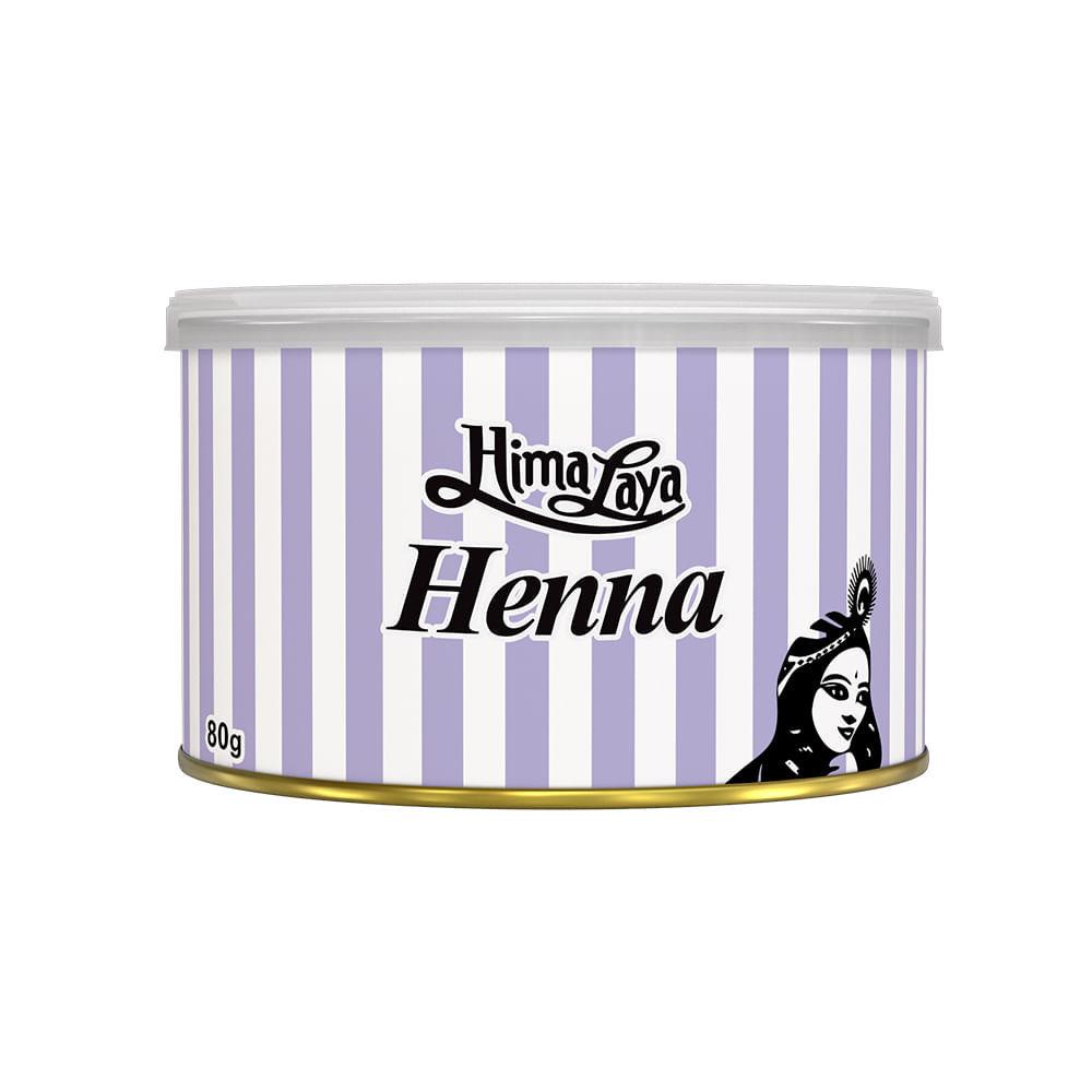 Tintura Henna Himalaya Em Pó Castanho Médio 80g