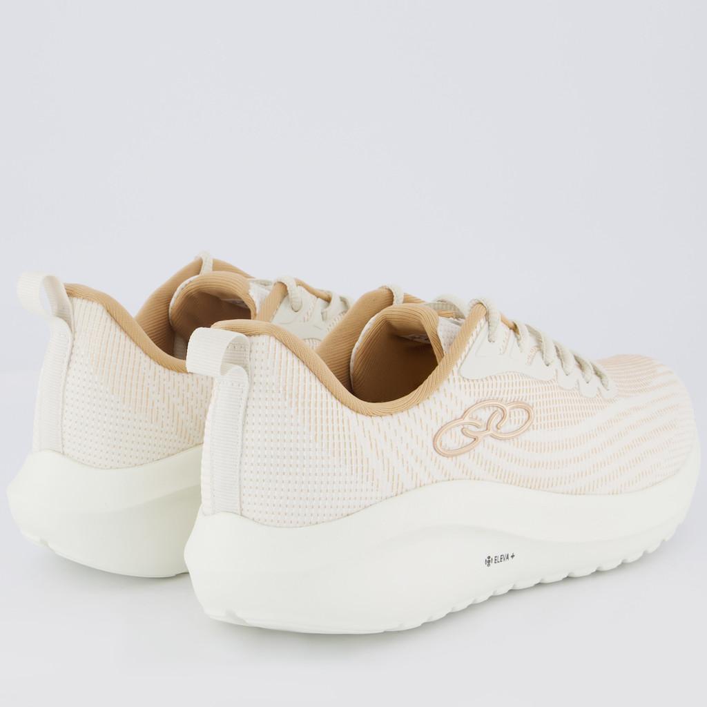 Tênis Olympikus Eleva PLUS Acqua Feminino Bege