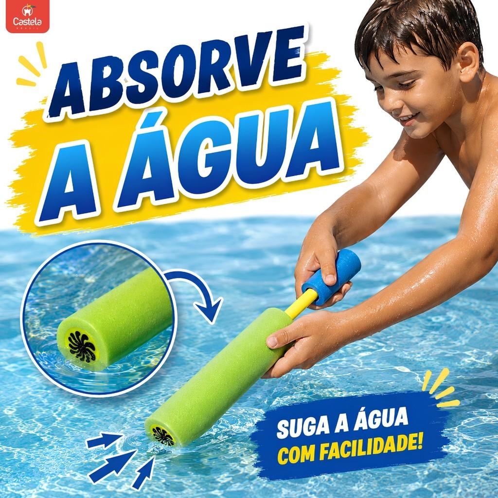 Brinquedo Lança Agua Atira Piscina Praia Infantil Sortido Castela