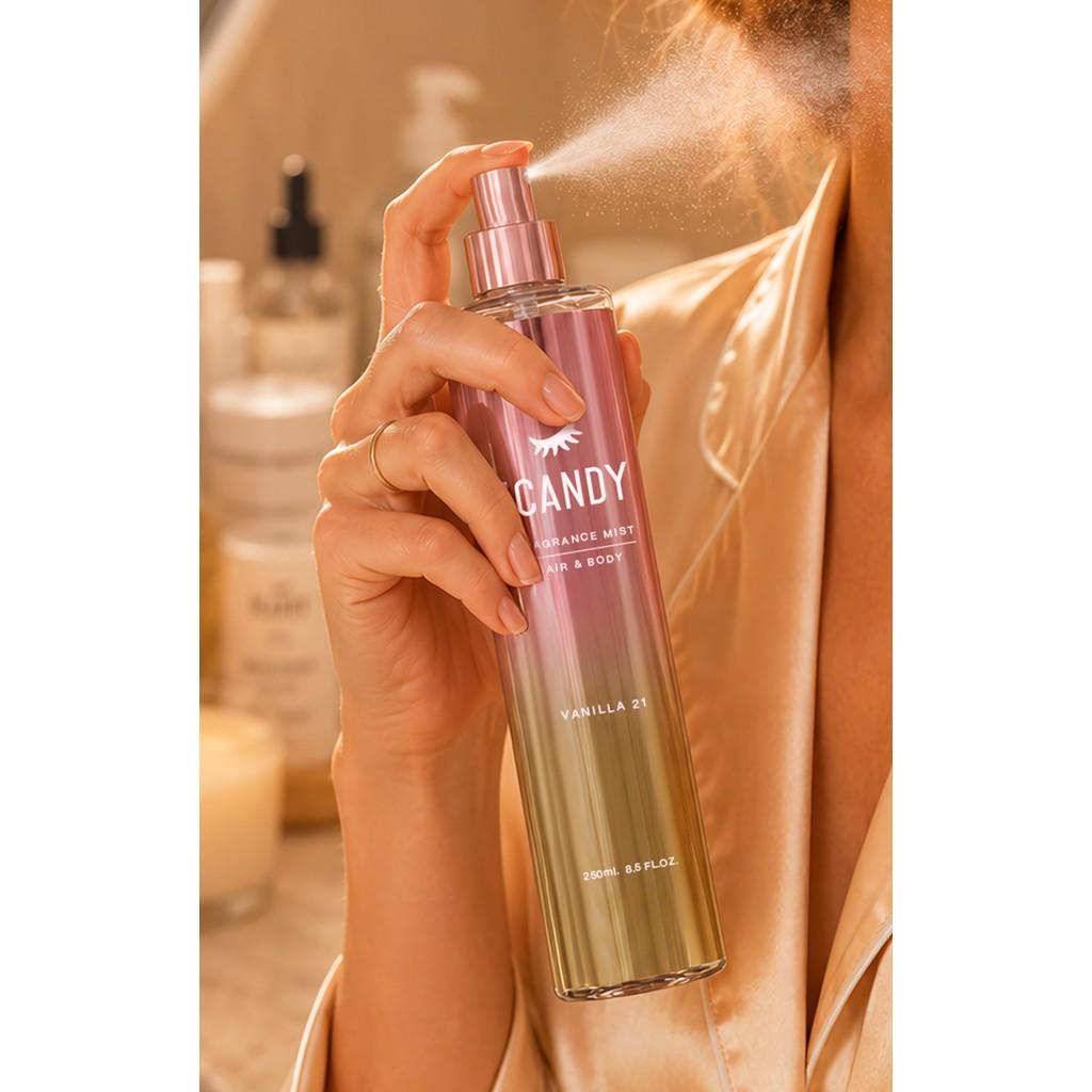 Body Splash Feminino Icandy Delicius Vanilla Milkshake 21 250ml Original