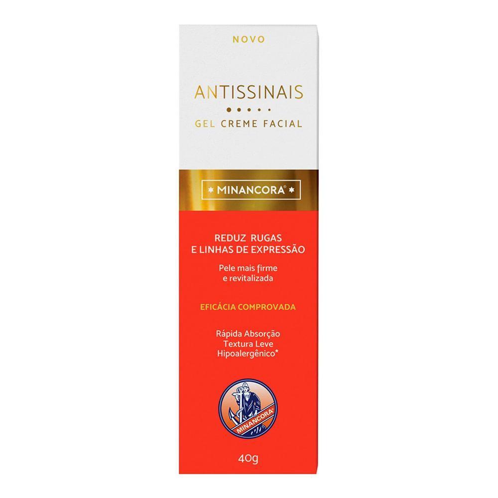 Minancora Creme Facial 40GR Gel Antissinais