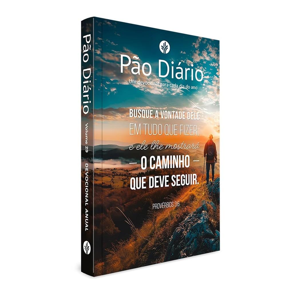 Kit Com 4 Devocional Pão Diário 2026 Vol. 29 Busque A Deus