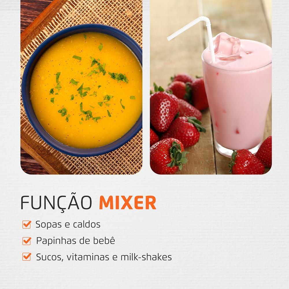 Mixer Turbo 3 Em 1 Mondial Preto 350W M-14