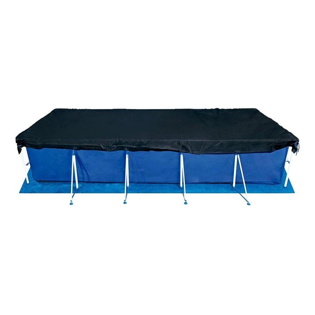 Piscina Retangular 7600 Litros Estruturada Premium Capa E Forro Mor